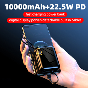 Banco de Energía Portátil de 10000 mAh, Carga Rápida, Mini Banco de Energía Inteligente con Pantalla Digital y Cable de Carga - Product Image 5