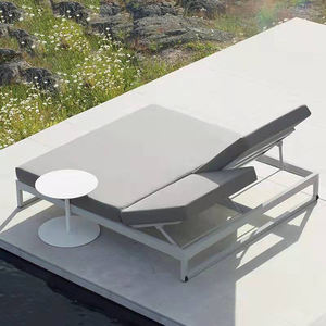 Tumbona de Playa con Marco de Aluminio, Tipo Doble, para Piscina, Venta Directa de Fábrica - Product Image 4