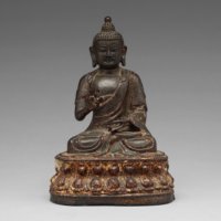 Grande statue de Bouddha thaïlandais en bronze coulé, buste de Bouddha en bronze à vendre