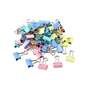 Large Medium Mini Custom Binder Clips Paper Clamps Combination for Office Home School