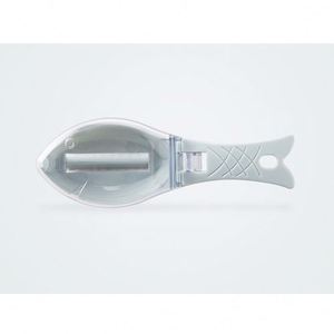 Ustensiles de cuisine : Écailleur de poisson avec manche en plastique, grattoir et éplucheur pour le nettoyage du poisson - Product Image 2
