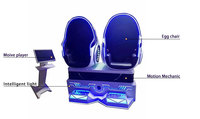 Parc à thème Simulateur de rotation à 360 degrés Vidéos de jeu Cinéma VR Play Station 3D Motion 9d Egg Chair Machine de réalité virtuelle