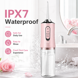 Irrigador Bucal Inalámbrico Mini Impermeable para Uso Doméstico, Irrigador Dental Portátil Recargable, Limpiador de Dientes - Product Image 3