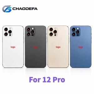 Boîtier arrière pour iPhone 12 Pro, coque arrière de téléphone portable, couvercle de batterie, châssis central, assemblage de remplacement - Product Image 1