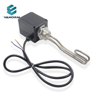 Calentador de Inmersión Tubular de 0-85 Grados, Elemento Calefactor Eléctrico <span class=keywords><strong>para</strong></span> Aceite y <span class=keywords><strong>Agua</strong></span> <span class=keywords><strong>con</strong></span> <span class=keywords><strong>Termostato</strong></span> y Control de Perilla - Product Image 3