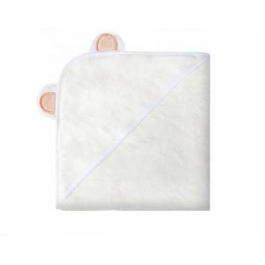 Bambou bio Cadeau <span class=keywords><strong>Bébé</strong></span> À Capuche Serviette <span class=keywords><strong>De</strong></span> Bain avec gant <span class=keywords><strong>de</strong></span> <span class=keywords><strong>toilette</strong></span> - Product Image 3