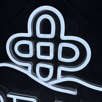 Motif personnalisé Décoration Mur Art Acrylique Logo Anime Lettre Signe Conception Libre Led Néon Lumière Dimmable 2 Ans Garantie Maison
