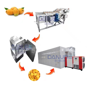 Automatic Line for Producing Dried Fruits Chips Fruit & Vegetable Processing Machine Mango Drying Plant - Product Image 1