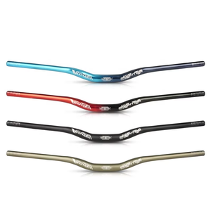 Poignées de vélo KOOF, meilleures poignées de guidon pour le cyclisme, pièces de vélo de montagne, guidon Bt ultraléger, guidon à grand angle, guidon en forme d'hirondelle, guidon tombant - Product Image 1