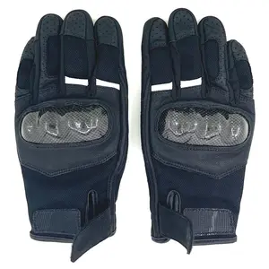 CNGDY Full-Finger Sport Racing Gloves Touchscreen Compatible Motocross and Cycling Outdoor Made of Quality Leather