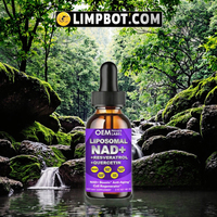 Complexe NAD Plus, gouttes liquides de resvératrol, produit de beauté oral pour adultes, stimulant énergétique et pour la santé de la peau, non destiné aux femmes enceintes