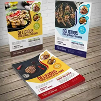 Impression de livret de prospectus de marketing Obtenez des prospectus imprimés pour la promotion des entreprises sur du papier couché 150gsm