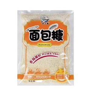 Xiao Er Ge 180g miettes de pain blanc doré pour enrobage de poulet litchi viande croustillante blé Yuanxiao frit croustillant enrobage de poulet - Product Image 1