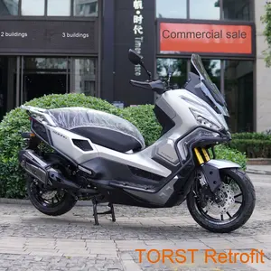 Per <span class=keywords><strong>KYMCO</strong></span> X350: Paraurti Anteriori e Posteriori in Acciaio al Carbonio Anti-Caduta e Anti-Collisione, Protezioni <span class=keywords><strong>Moto</strong></span> Modificate One-Stop - Product Image 5