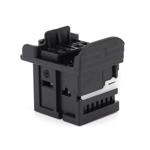 Wadah Konektor Persegi Panjang 29-Posisi Hitam Bebas Menggantung dengan <span class=keywords><strong>CPA</strong></span> Grendel RoHS-Compliant untuk Elektronik Otomotif - Product Image 5