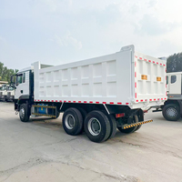 Самосвал SINOTRUK HOWO 6*4 белого цвета, 10-колесный, с левым рулем, для строительных работ в Африке