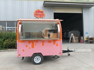 Food Truck <span class=keywords><strong>Scelta</strong></span> Migliore Completamente Attrezzato Rimorchio Caffetteria Mobile Carretto per Hot Dog Attrezzatura per Birra e Bevande Carretto Gelato Rimorchio per Street Food - Product Image 4