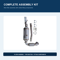 Filtre à particules diesel DPF, catalyseur compatible avec Ford Transit Tourneo 2.2 TDCI 2007-