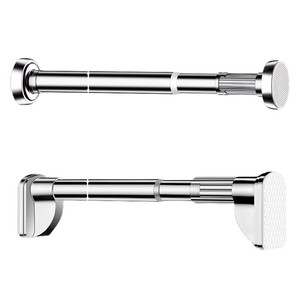 Séchoir à <span class=keywords><strong>linge</strong></span> extensible, tringle de support réglable, porte-vêtements domestique, tringle pour suspendre les vêtements sur balcon, sans perçage requis - Product Image 1