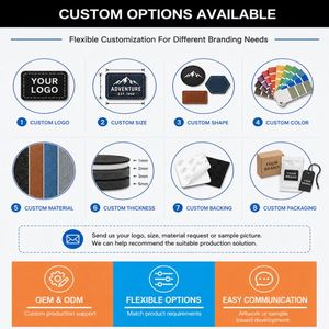 Patch de vêtement personnalisé le plus vendu, prix usine, 2D 3D, en caoutchouc souple PVC thermocollant, motifs fleur et cœur, pour chapeau - Product Image 5