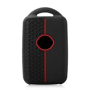 Coque de protection en silicone pour clé de voiture <span class=keywords><strong>Nissan</strong></span> Micra K12 Qashqai <span class=keywords><strong>Juke</strong></span> X-Trail Navara Note Tiida Pathfinder - Product Image 4
