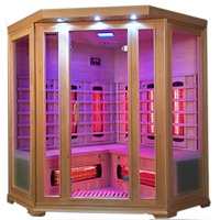 Lampu LED ozon sauna Infrared, terapi cahaya 2-3 orang kamar
