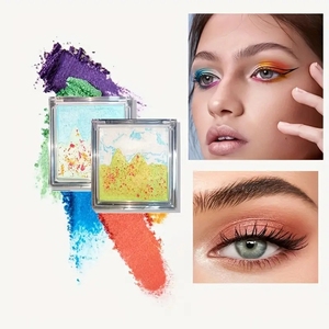 Paleta de sombras de ojos de un solo color <span class=keywords><strong>UMF</strong></span> personalizada, polvo duradero resistente al agua de fábrica de cosméticos OEM acabado mate natural de lujo - Product Image 6