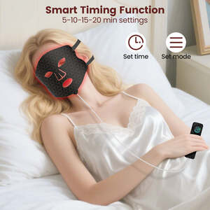 Bestseller 2025 Anti-Aging Vibrations-Silikon-Gesichtsmaske für den Heimgebrauch, Gesichtsmassagegerät, Peeling-Gerät, vibrierendes Schönheitsgerät - Product Image 6