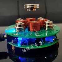 Kit de Lévitation Magnétique à Poussée Vers le Bas MCU DIY pour l'Apprentissage de la Production Électronique et la Montage de Pièces Détachées Analogiques CN/GUA E585