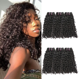 Extensiones de Cabello Humano PiXie Curly, 100% Cabello Humano Virgen Brasileño Sin Procesar, Extensiones de Cabello con Textura PiXie Curly - Product Image 1