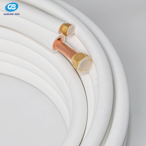 प्रशीतन स्टाइटेम के लिए 1/2 3/4 50 फीट मिनी स्प्लिट एसी कॉपर लाइन सेट 3/8 - Product Image 1