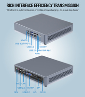 Sharerdp Intel 14e génération 14100 14400 14700 14900K 8 Go de RAM DDR4 DP HD Lan VGA pas cher Mini Nettop PC ordinateur serveur PC de jeu NUC