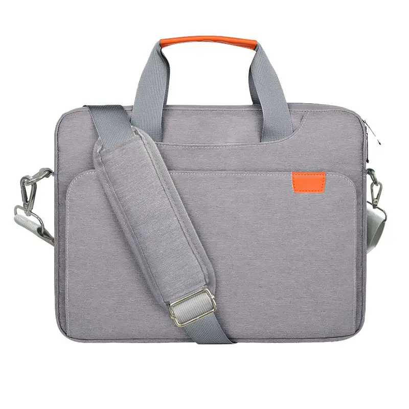 Nueva llegada de gran capacidad de 17,3 pulgadas Laptop Bag Business Computer Bags impermeable Laptop Case bolso de hombro para hombres y mujeres