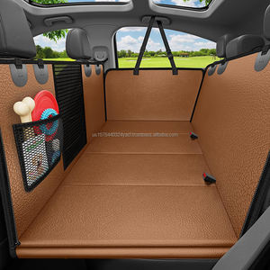 Funda Impermeable para Asiento Trasero de Coche para Perros, Hamaca para Perros, Protector de Asiento de Coche para Mascotas con Base Rígida de PU, Extensor de Asiento Trasero - Product Image 2
