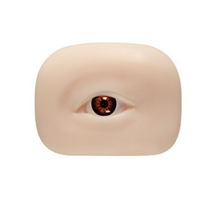 5D silicona tatuaje Microblading ceja práctica piel ojo modelo reutilizable realista pestañas práctica entrenamiento ojos párpado - Product Image 5