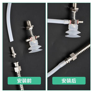 Pneumatic <b>Quick</b> <b>Connector</b> Metal Fittings M5 Thread Air Nozzle For Industrial Use - Product Image 5