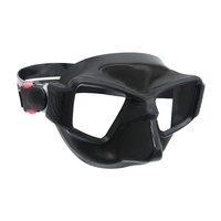 Masque de plongée en verre trempé pour adulte Masque de plongée en silicone liquide avec lentilles de prescription Masque de film anti-buée pour la plongée en apnée
