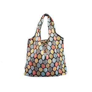 Custom Foldable Shopping <b>Bag</b> Reusable Letter Pattern Eco Heavy Duty Polyester Pouch Rpet Washable Grocery Nylon Fold <b>up</b> <b>Bag</b> - Product Image 1