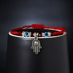 Bracelet tressé en forme d'animaux porte-bonheur, bijou de <span class=keywords><strong>Protection</strong></span> <span class=keywords><strong>contre</strong></span> le <span class=keywords><strong>mauvais</strong></span> œil, nouvelle collection - Product Image 4