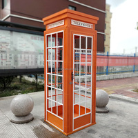 NINI Cabine téléphonique, Grandes créations artistiques, Décoration de sol antique, Boîte aux lettres, Panneau routier, Ensemble de chaises paysagères, Fabricant