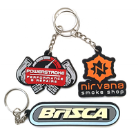 Fartory Price porte-clés en caoutchouc avec conception de logo personnalisé porte-clés 2d Pvc porte-clés pour cadeaux promotionnels