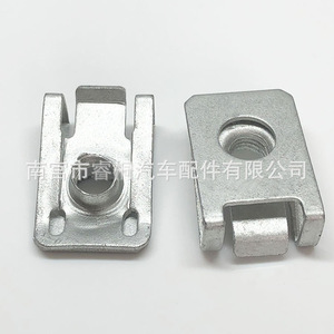 คลิปหนีบโลหะรูปตัวยู Shuangxuan M6 ขนาด 24x16 มม. สำหรับยึดป้ายทะเบียนรถยนต์และบังโคลน - Product Image 3