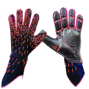<span class=keywords><strong>Gants</strong></span> <span class=keywords><strong>de</strong></span> <span class=keywords><strong>gardien</strong></span> <span class=keywords><strong>de</strong></span> <span class=keywords><strong>but</strong></span> <span class=keywords><strong>de</strong></span> football professionnels en nylon épaissi, antidérapants, forte adhérence, unisexe, adulte, adolescent, protection - Product Image 3