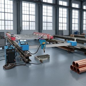 Portable <b>Mini</b> CNC Plasma Cutting Machine 1500x3000mm - Metal Cutting Machinery for Precision Industrial Cuts - Product Image 2