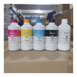 1000ml 1L cmyk et encre blanche Les plus populaires dans l'encre pigmentée pour l'impression par transfert Tête d'impression I3200 XP600 Imprimante DTF PET FILM - Product Image 2