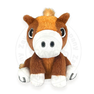 Zaves 미니 포니 키체인, 어린이와 십대를 위한 매우 귀여운 푹신한 생일 선물, 책가방에 걸 수 있는 핫세일 부드러운 인형 - Product Image 4