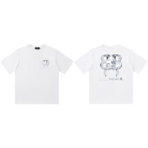BLCG Y2K Abbigliamento Uomo T-Shirt di Alta Qualità 100% Cotone Streetwear Vestibilità Regolare Stampa Digitale Anti-Piega Asciugatura Rapida - Product Image 3