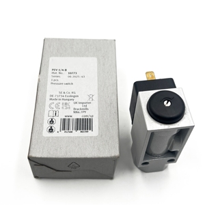 Interruptor de presión mecánico PEV‑1/4‑B 1‑12 bar Conexión neumática G1/4 Enchufe DIN 43650 IP65 para sistemas de automatización neumática - Product Image 3