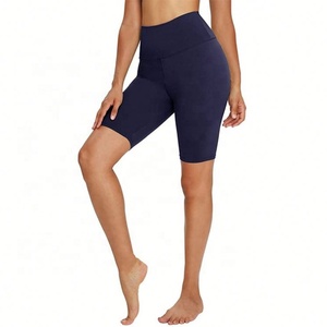 Pantalons de yoga pour femmes, couleur unie, ajustés, décontractés, pour la <span class=keywords><strong>plage</strong></span>, le sport, la course à pied, la salle de sport, shorts de cycliste pour femmes - Product Image 1