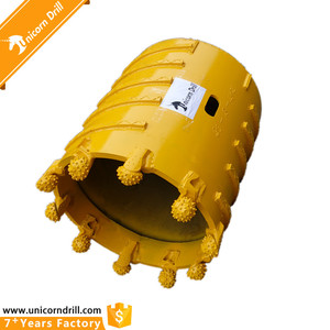 Unicorn Khoan Xây Dựng Đường Bộ Giếng Khoan Rotary Chồng Chất Rig Công Cụ Khoan Đá Core Thùng với Con Lăn Bits - Product Image 1